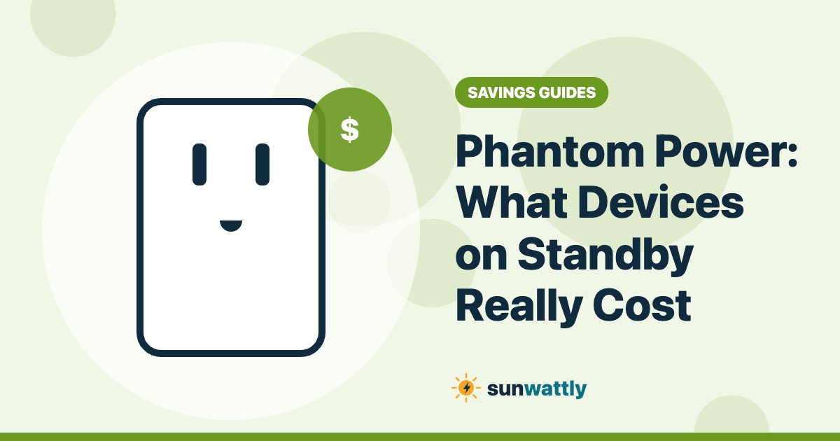 Illustrated header: Phantom Power: What Devices on Standby Really Cost
